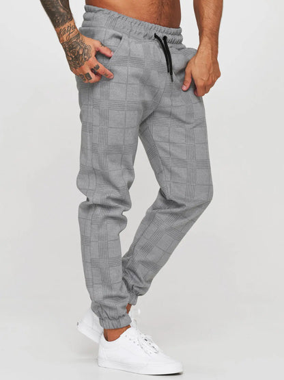 Monarch Grid Tapered Pants