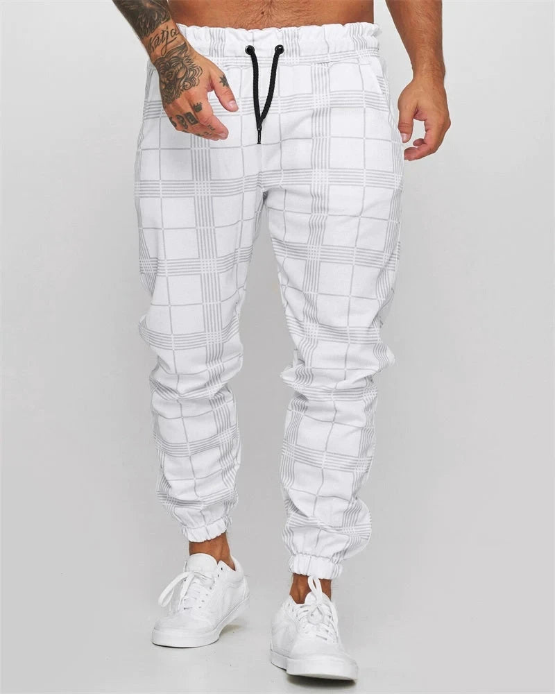 Monarch Grid Tapered Pants