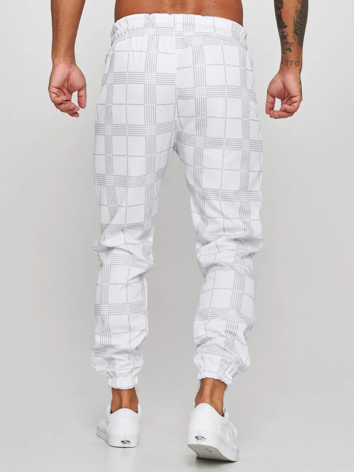 Monarch Grid Tapered Pants