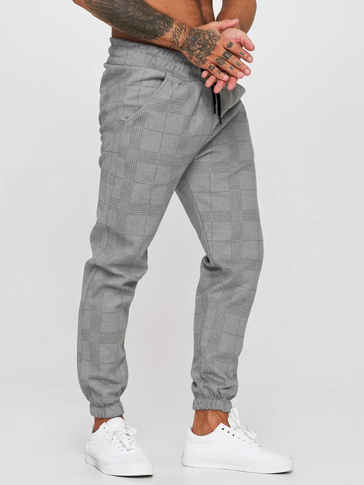 Monarch Grid Tapered Pants